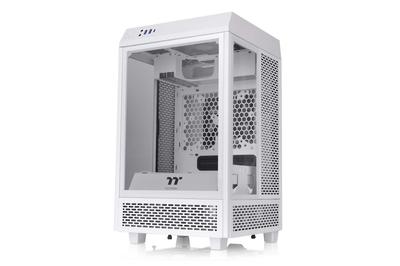 Корпус для ПК Thermaltake The Tower 100 Snow Edition Mini Tower с 3 панелями из закаленного стекла CS8081 CA-1R3-00S6WN-00