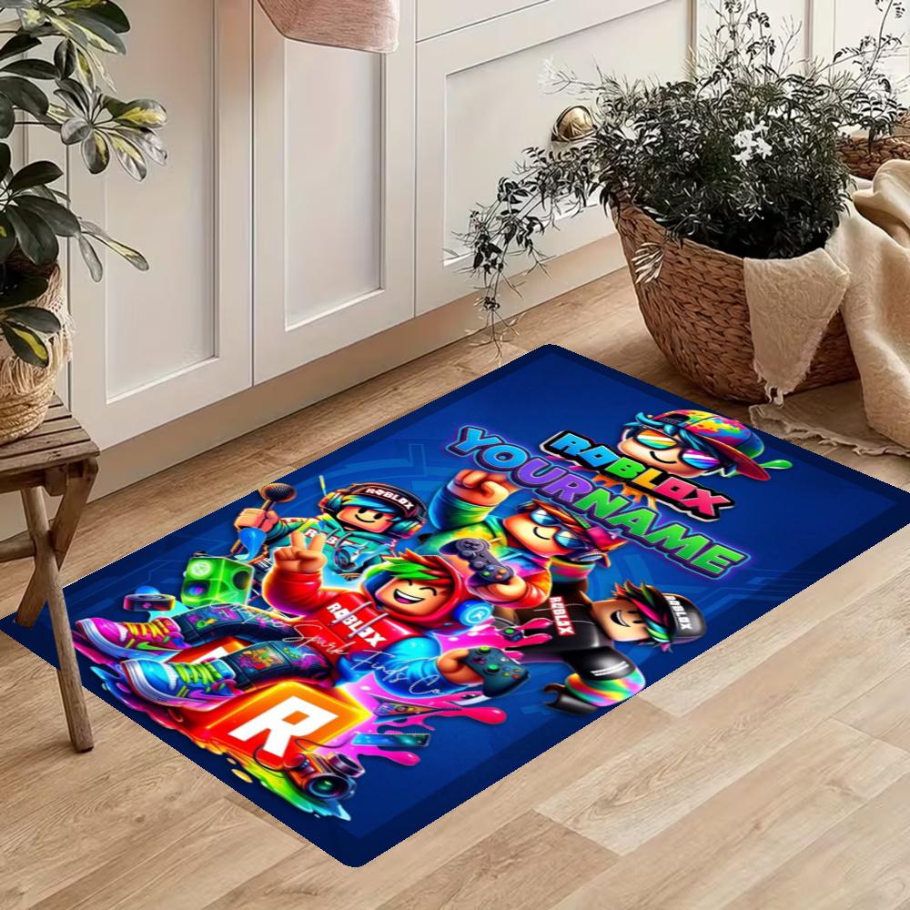 Roblox Customize Your Name Kitchen Rug Runner Rug Laundry Mat Hallway Entryway The Best Gift Choice