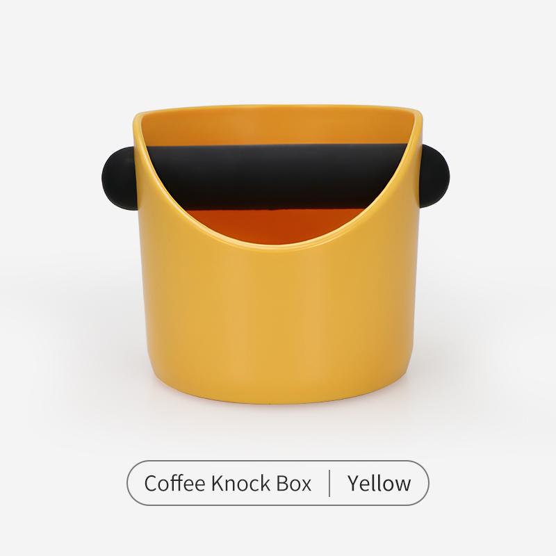 Coffee Knock Box Anti Slip With Removable Bar Grind Dump Bin Anti Slip Shock-absorbent For Barista Espresso Machine Accessories