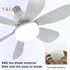 2-in-1 Ceiling Fan with Light Remote Control E27 Base Memory Function Dimmable 3 Speeds Modern Style Bedroom Ceiling Fan Light