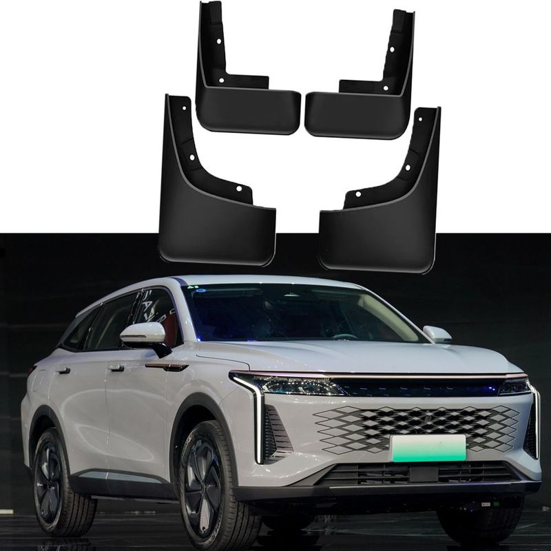 Для EXEED RX Yaoguang Автомобильные брызговики Передние и задние Защита колес Автоаксессуары Оригинальные крылья 4 шт. 2024 2025