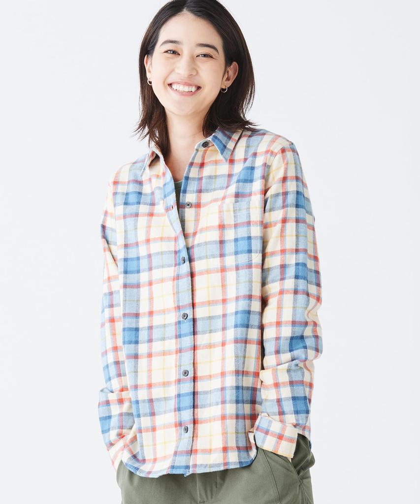 Рубашка LLB Scotch Plaid Flannel Shirt Japan Fit S MacRae Hunting Modern Multicolor 1000247328 женская