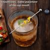 20Pcs Stainless Steel Martini Picks Silver Color Drink Stirring Sticks Cocktail Skewers  Wedding