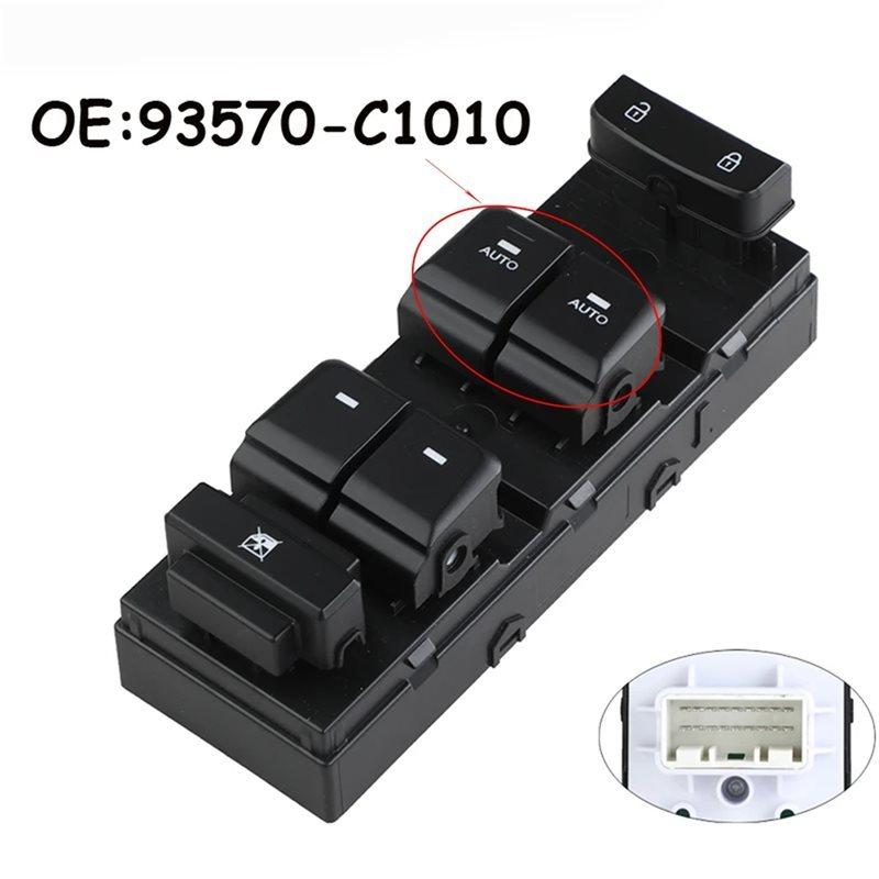 Front Left Driver Door Side Window Control Switch For Sonata 2015- Model 93570-C1010