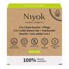 Niyok 2-в-1 Твердое очищающее мыло для душа Green Touch 80 г