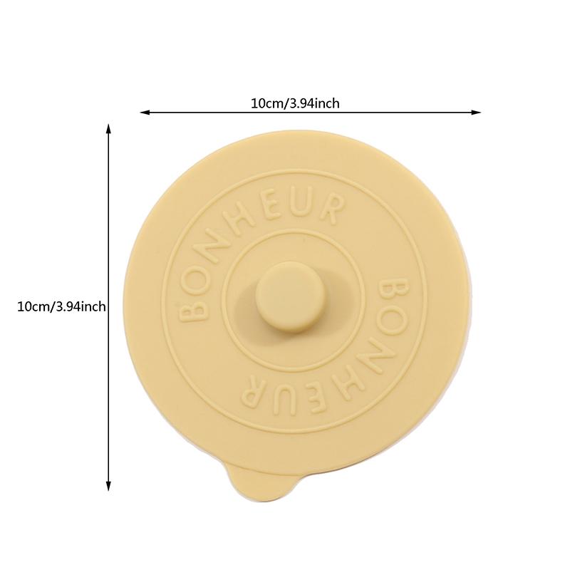 Silicon Dust Proof Lids Cup Lid Reusable Cute Sealing Suction Cup Mugs Cover Dustproof Leakproof Tea Coffee Lid Cup Accessories