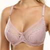 Floral Lace Bralette Ultrathin Deep V Bra Unlined Push Up Brassiere for Women Intimates