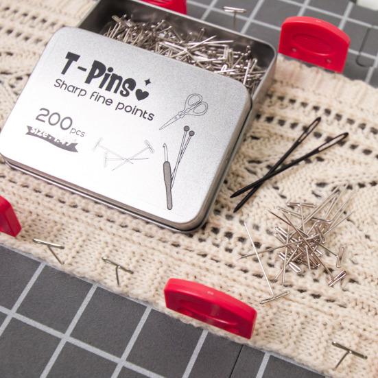 Набор ковриков для блокирования вязания. Плотный пенопластовый коврик с сеткой. Многоразовая односторонняя блокировочная доска для вязания крючком или спицами.