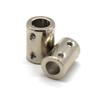 3/4/5/6/6.35/7/8/10  45# Steel Rigid Shaft Coupling Coupler Motor Transmission Connector Sleeve DIY Motor  Parts