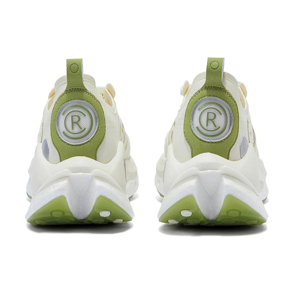 Li Ning Absolute Shadow CRC нескользящие повседневные туфли с низким верхом мужские повседневные туфли белые зеленые AZGT017-1