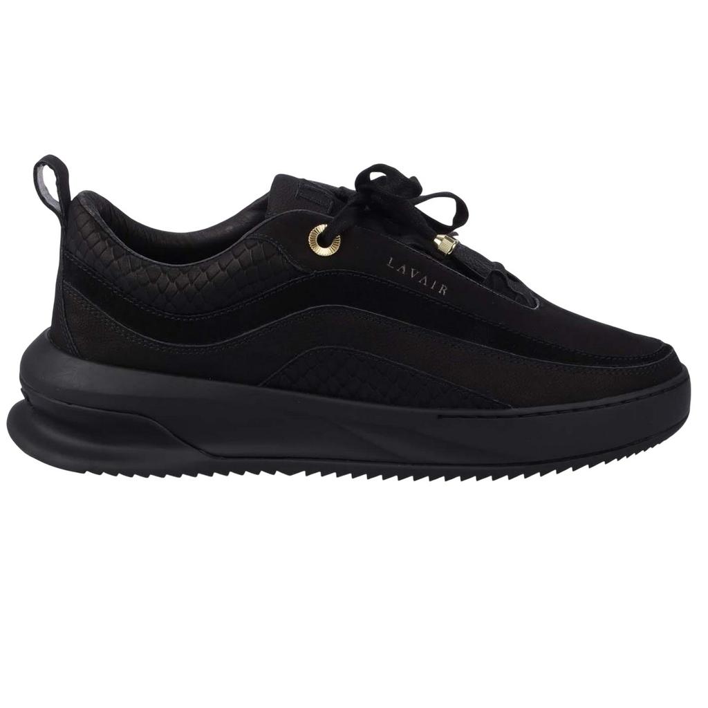 Lavair Mens Aero Logo Suede Trainers