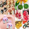 Polymer Clay Cutters Kit Earrings Ceramic Craft Cutting Mold Baking Mould Handmade DIY Jewelry Making Tools Cake Cookie Cutters