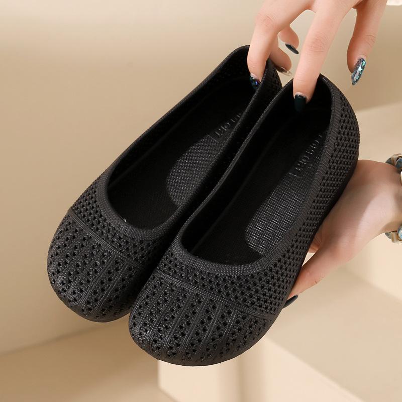 Летний новый стиль, сандалии с перфорированным носком, полые, противоскользящие, для ношения на улице, дышащая белая обувь, универсальная пляжная обувь на плоской подошве