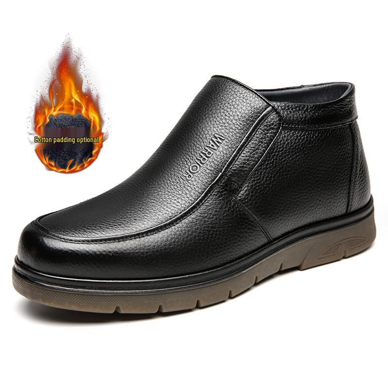 Мужские дышащие нескользящие повседневные туфли Warrior из натуральной кожи