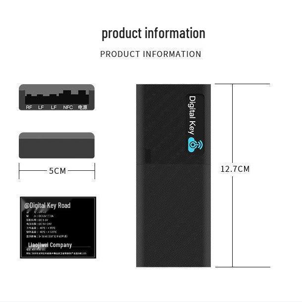 Умный цифровой ключ для автомобиля с управлением через NFC и Bluetooth