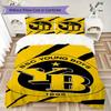 BSC Young Pattern Bedding uilt Set uilt Cover Pillowcase Home Decoration Birthday Gift (1 * duvet cover + 2 * pillowcase  without core)22