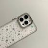 Luxury Diamond Star Glitter Phone Case For iPhone 15 11 12 13 14 16 Pro Max 16 Plus Bling Transparent Shockproof Soft TPU Cover