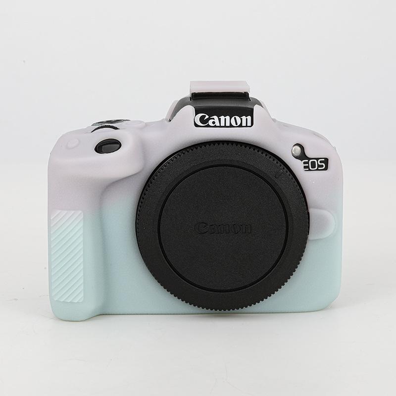 Силиконовый чехол для беззеркальной камеры Canon EOS R50 - Защитная мягкая сумка для фотографии