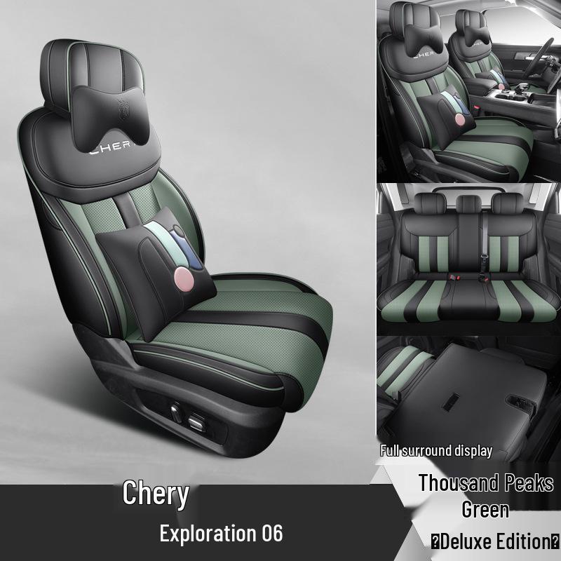 Универсальная полностью кожаная подушка на сиденье автомобиля для 2006 Explore, пятиместная, всесезонная - новая модель