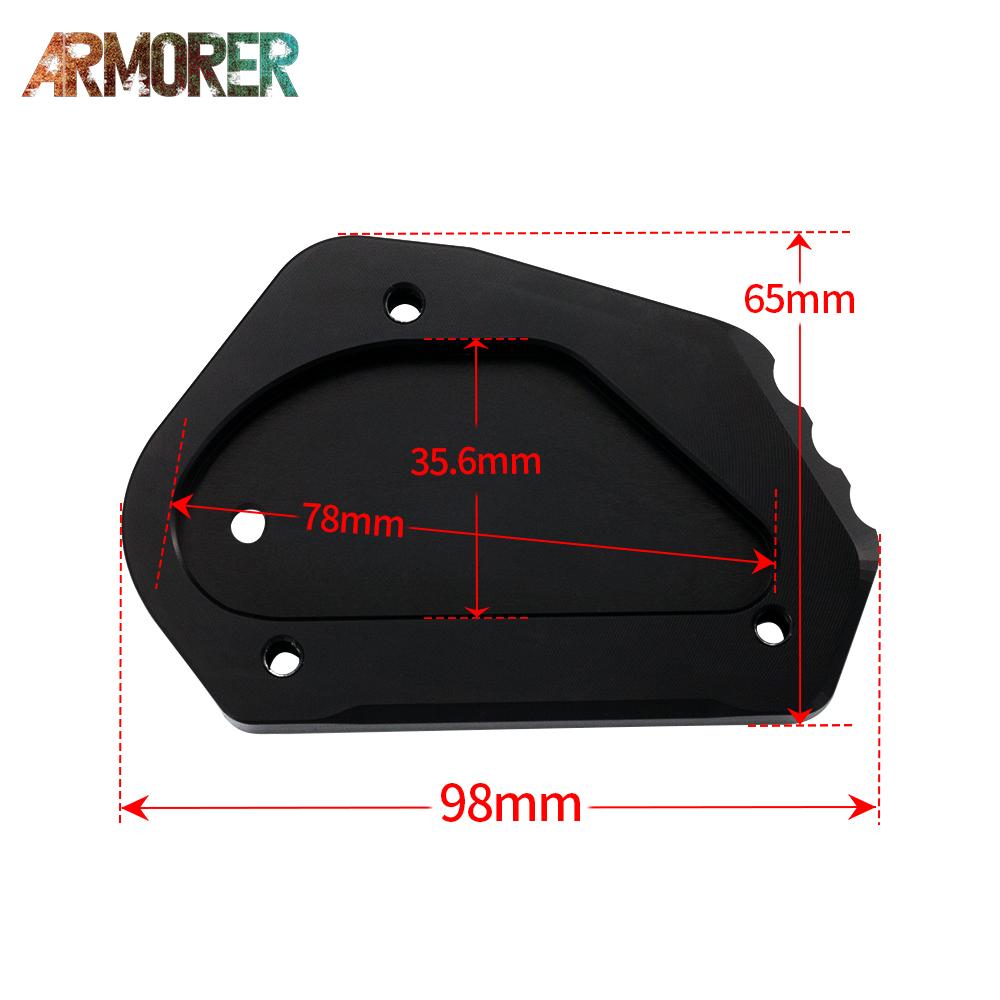 V Strom 650 аксессуары для мотоциклов для SUZUKI V-STROM 650/XT DL650 DL 650, боковая подставка, удлинитель, увеличитель