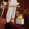 Colorful Flame Aromatherapy Volcano Lamp: Indoor Air Purifier & Humidifier