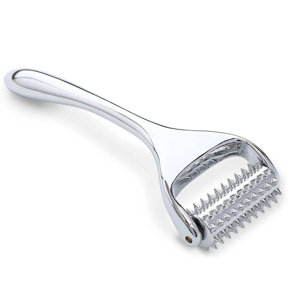 Premium Stainless Steel Facial Massage Roller Set - Deep Tissue Massage Tool for Face, Body, and SPA Care - Acupressure Massager