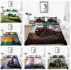 Комплект постельного белья с 3D цифровой печатью, пододеяльник, наволочка, домашний комплект постельного белья, AU/EU/US, полноразмерная односпальная/двуспальная кровать, домашняя мебель