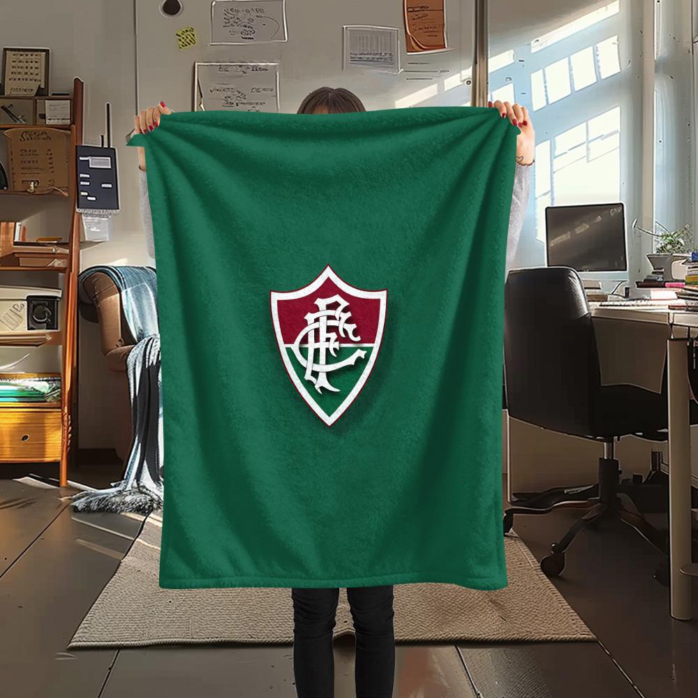 Fluminense FC Flannel Blanket, High quality Comfortable for All Seasons, Home Decor, Warmth and Comfort