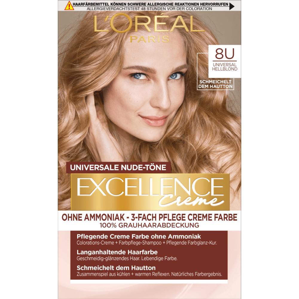 Краска для волос L'Oreal Excellence Светло-русый 8U