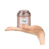 6 Pieces Tea Canister With Sealed Double Lid, Mini Tin Can Box And Small Round Kitchen Can less