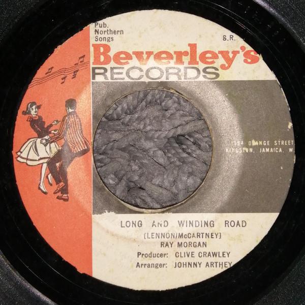 7-дюймовая пластинка RAY MORGAN Long And Winding Road The Sweetes NONE Beverleys Reco 1970 Ямайка Поп Б/у