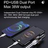 Двойной USB QC 3.0 PD20W автомобильный зарядный мини-адаптер для быстрой зарядки iPhone Xiaomi для мобильного телефона в автомобиле