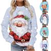 Women's Christmas Trend Fashion Casual Loose Long Sleeve Top Sweater Women's Sweater