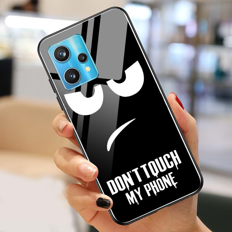 Чехол Realme9 4G для Realme 9 Pro Plus Чехол Закаленное Стекло Роскошные Чехлы для OPPO Realme 9 Pro БАМПЕР Пейзаж Realme9Pro+ Оболочка