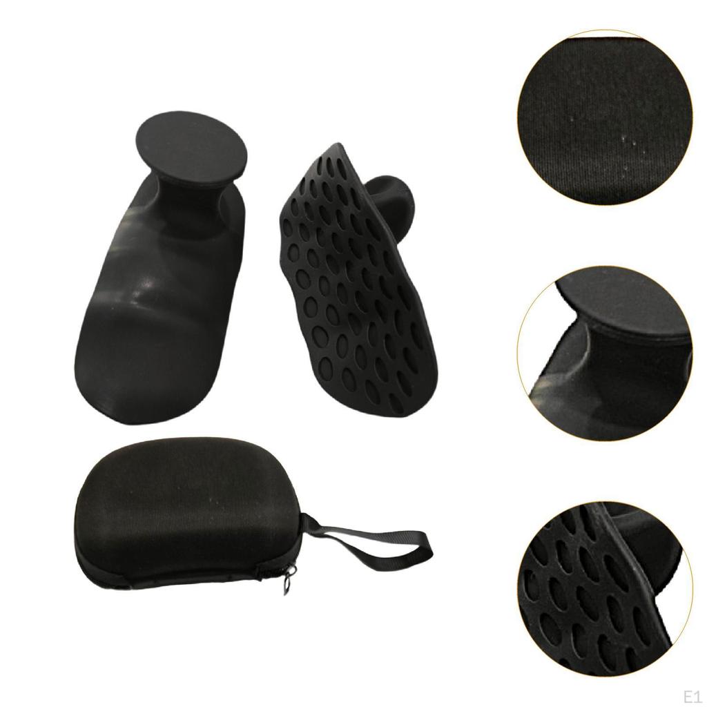 Gym Grips Finger Exerciser Fingerless Workout Gloves Lightweight Grip Strength Trainer Palm