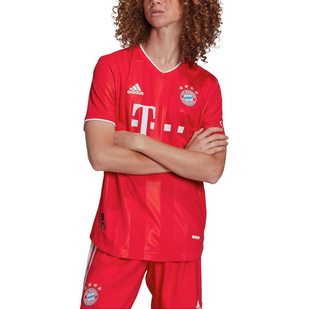 adidas ФК Бавария Черные Футбольные Футболки Мужские Красные Умеренные Прямой Крой FI6197