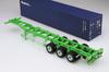 Aoshima Bunka Kyozaisha Heavy Freight Series 40Feet Marine Container Trailer Triaxial Type Plastic Model 1/32 No.9