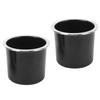2 Pcs with Silver-plated Edges Drink Holder 73mm Can Holder Easy Installation Cup Holder  Boat