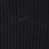Nike Дышащее однотонное платье без рукавов SS24 Женские платья Черное FN3680010