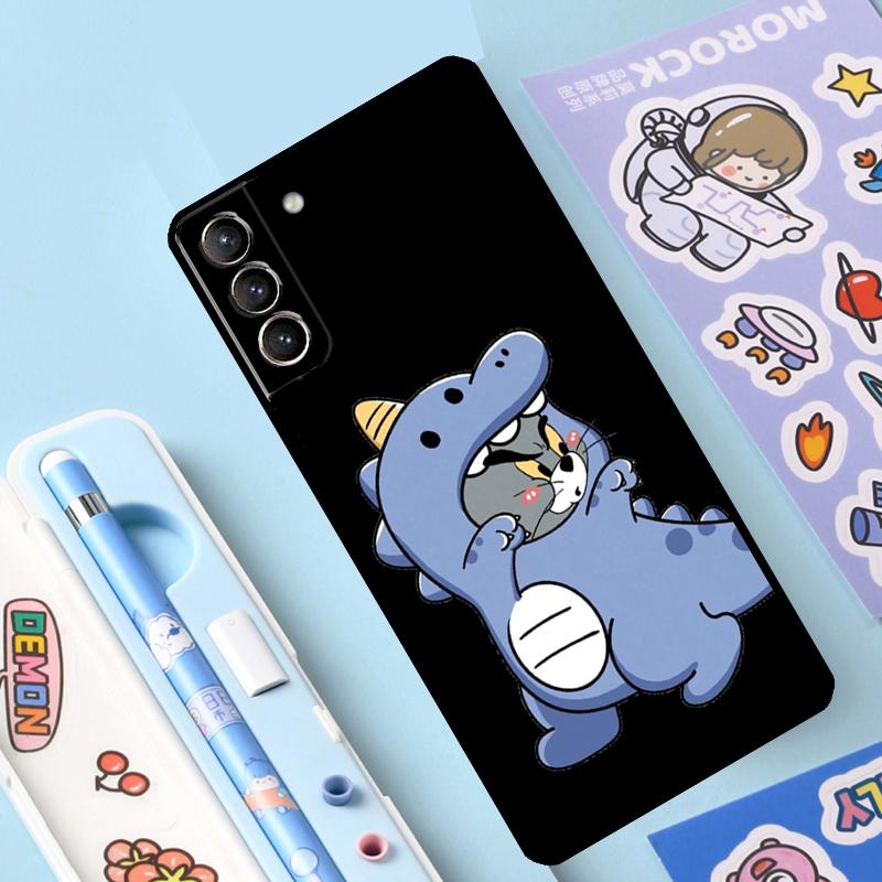Чехол с изображением пары персонажей мультфильма Matchman для Samsung Galaxy S23 S22 Ultra S21 Plus S8 S9 S10 Note 10 20 Ultra S20 FE S21 FE