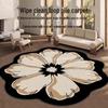 Luxury Irregular Shaped Loop Velvet Carpet for Living Room, Bedroom, or Study