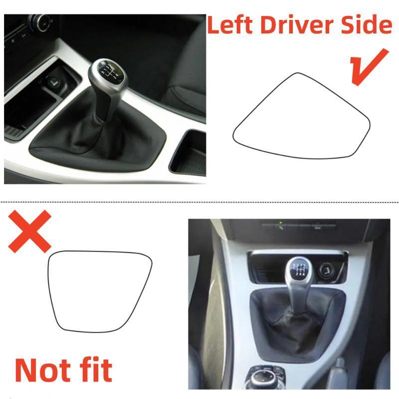 Ручка переключения передач 5/6 скоростей, ручная ручная обложка для багажника BMW 3 серии E90 E91 E92 E93 (2005-2012) Аксессуары для стайлинга автомобилей