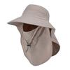 Lightweight Detachable Face Cover Hat Water-Resistant Fishing Hat  for Women & Men