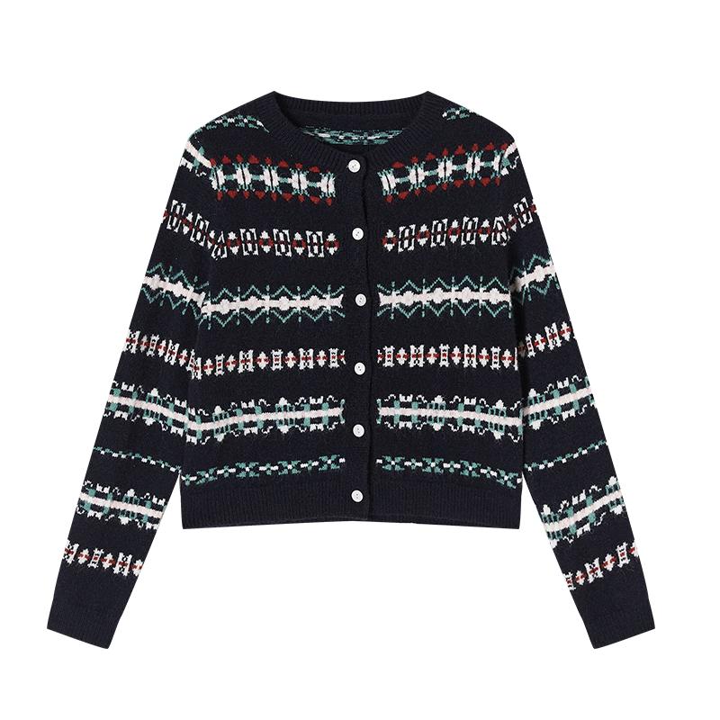 Женский свитер Xiangying с узором Fair Isle