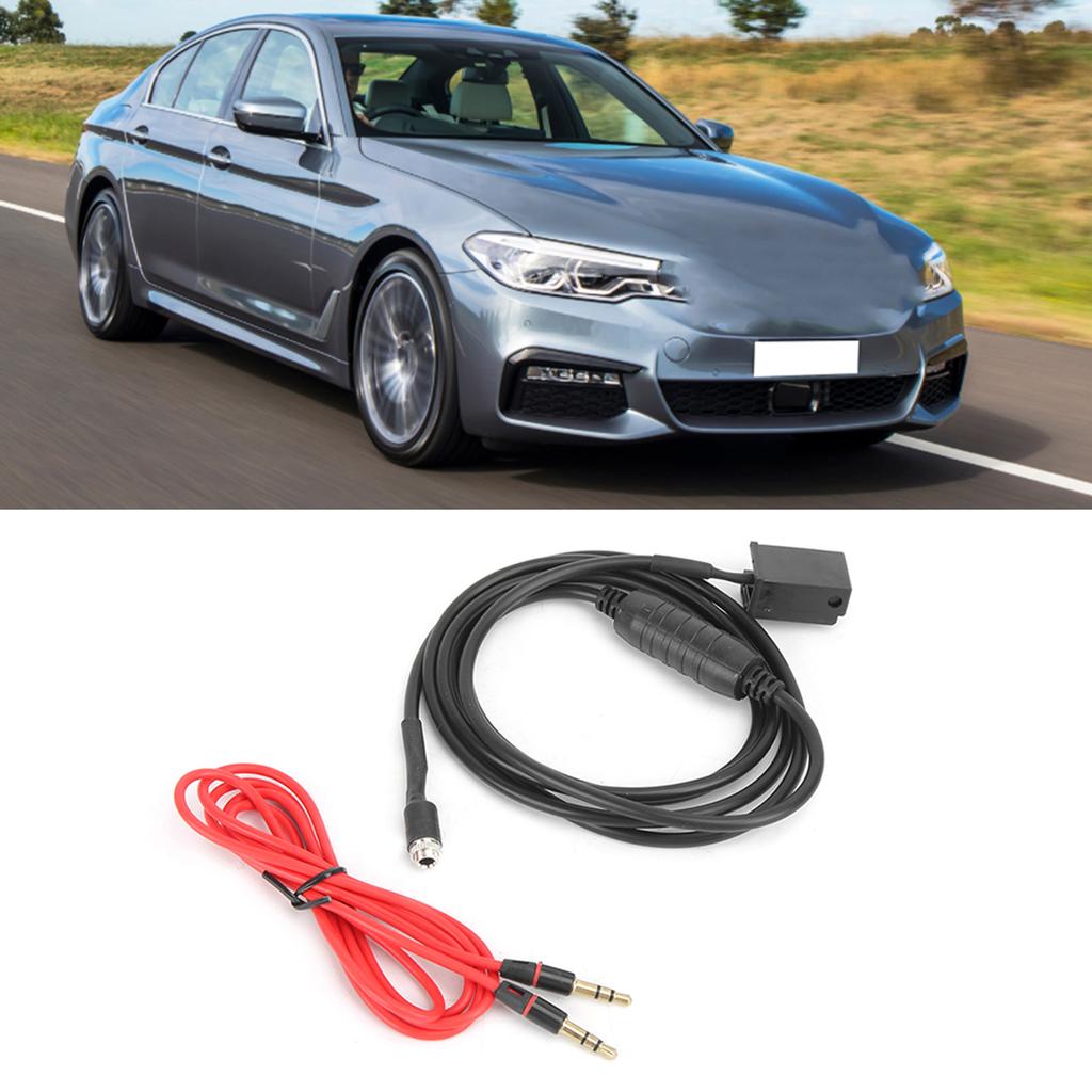 Автомобильный AUX-входной кабель-адаптер для Z4 E85 X3 E83 X5 E53 E39 E60 E61 E63 E64 гнездо 3,5 мм