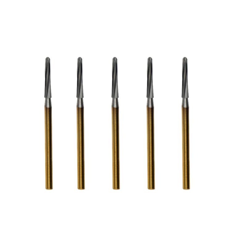 5 шт./кор. стоматологические карбидные вольфрамовые сверла для удаления зубов для высокоскоростного наконечника 28 мм