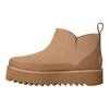 UGG Классические Новые Теплые Универсальные Вьетнамки из Овчины Женские Ботинки Песочные 1166753-SAN