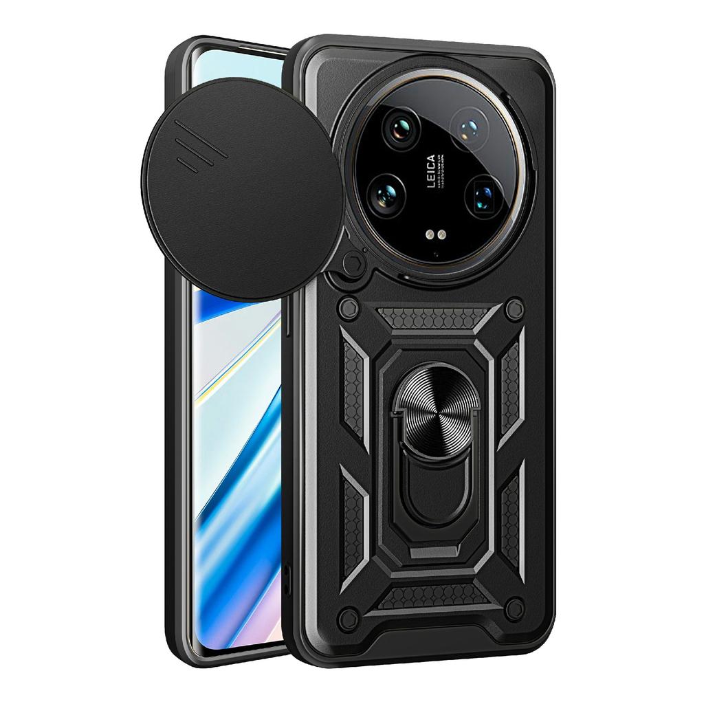 For Xiaomi 14 Ultra Phone Cover Camera Protection Bump Proof PC+TPU Back Case