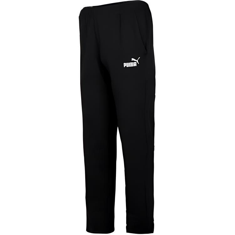 Puma Мужские вязаные спортивные штаны Черные Умеренно прямые 843730-01