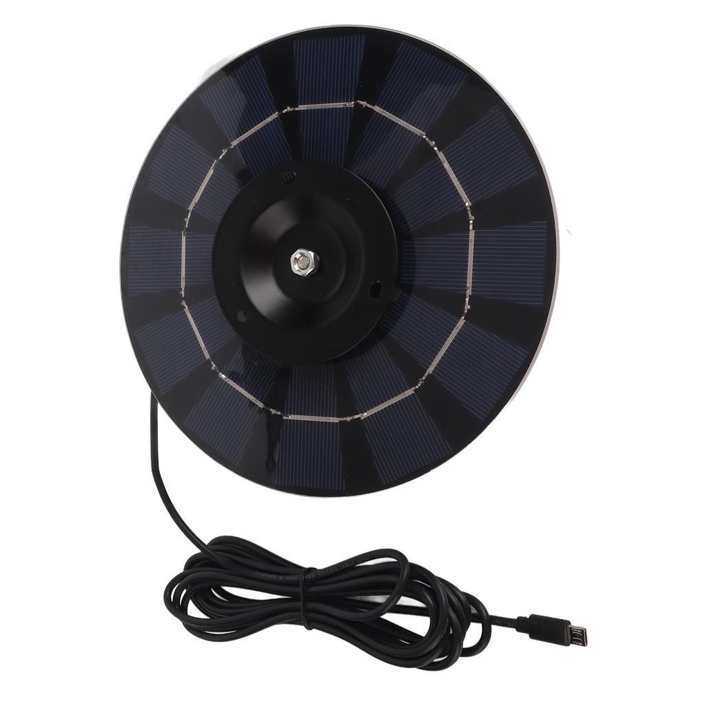 Солнечная панель 5 Вт Зарядное устройство для аккумулятора Солнечная панель Источник питания с кабелем 3 метра для улицы